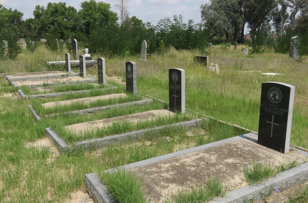 Senekal rebellion graves